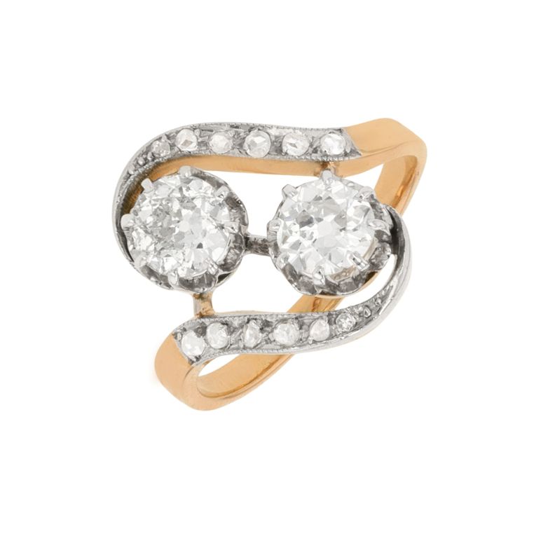 Acheter Bague ancienne diamants 1 carat 2 ors 4.30g Comme neuf - 1950,00 € Bague ancienne diamants 1 carat 2 ors 4.30g Comme neuf - reconditionné disponible sur Gemme Les Bijoux